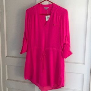 Bright pink dress. Never worn.